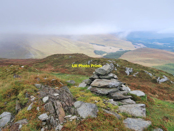 Photo 6"x4" View from the top of Creag Dhubh Achluachrach c2021