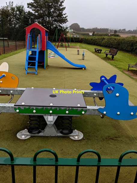 Photo 6"x4" Shirenewton children's play area  Shirenewton c2021