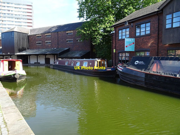 Photo 6"x4" Coventry Canal Basin Coventry c2021