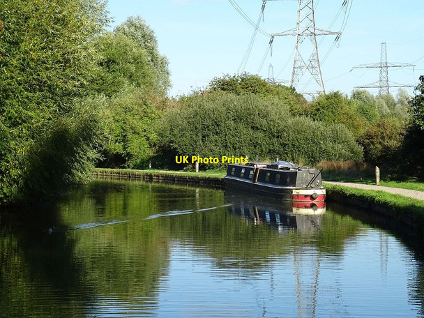 Photo 6"x4" Coventry Canal Bedworth c2021