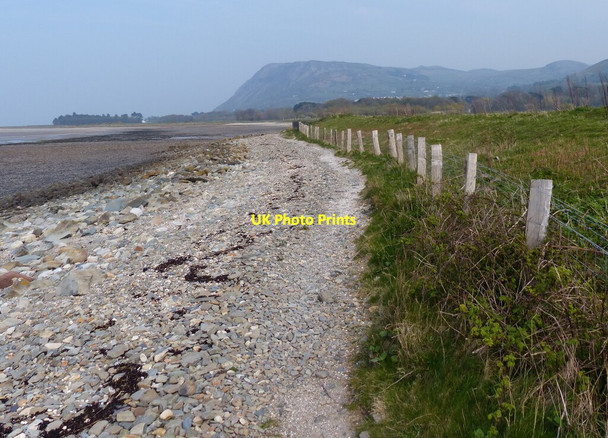 Photo 6"x4" Shoreline along the Lavan Sands Llanfairfechan c2019