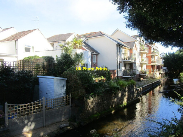 Photo 6"x4" Houses by Dawlish Water Dawlish c2021