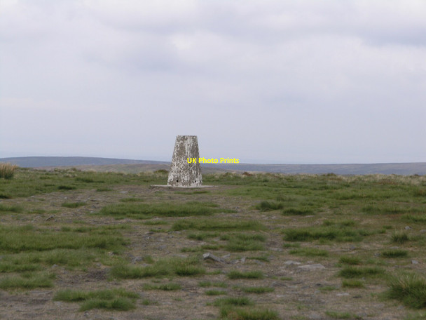 Photo 6"x4" Fair Snape Fell trig Bleasdale c2021