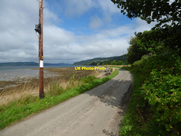 Photo 6"x4" The B8000 road at Otter Ferry Otter Ferry c2021