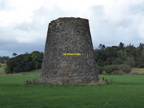 Photo 6"x4" Duncow windmill (disused) Auchencairn\/NX9784 c2021