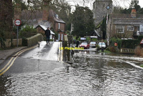 Photo 6"x4" Eynsford Bridge and ford Eynsford c2020