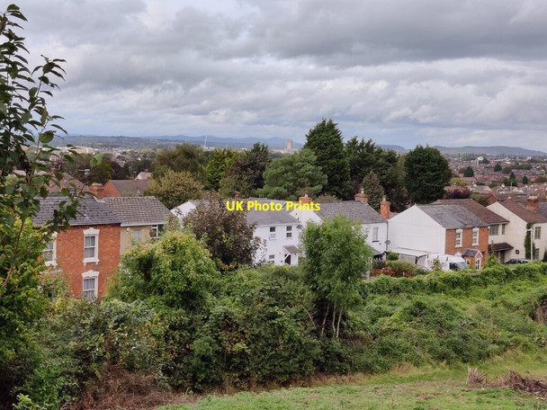Photo 6"x4" View north from the car park at the Robinswood Hill Country Park Tuffley c2021