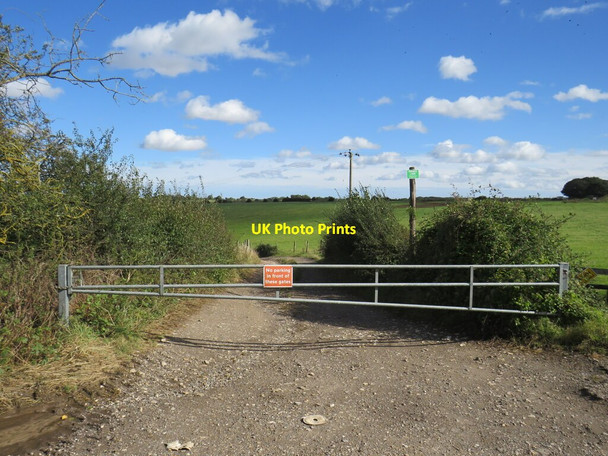 Photo 6"x4" Gate near Eynsford East Hill\/TQ5562 c2021