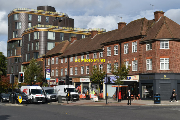 Photo 6"x4" Shops and flats in Station Road, Sidcup Sidcup c2021