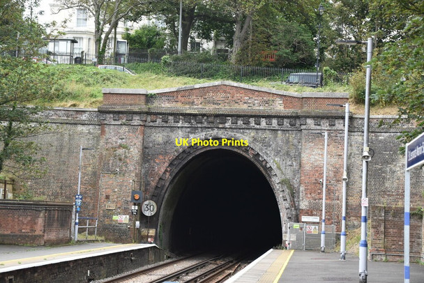 Photo 6"x4" Bo-Peep Tunnel Hastings\/TQ8110 c2021