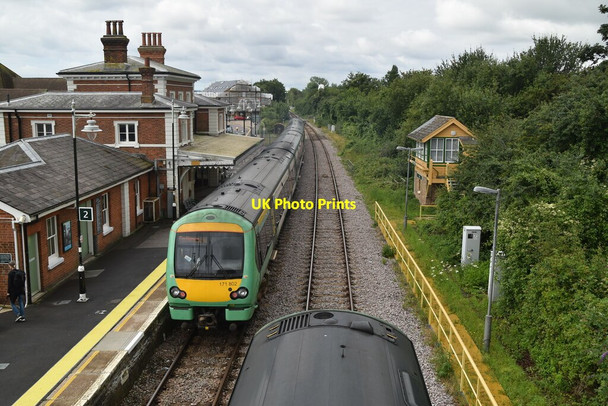 Photo 6"x4" Rye Station Rye c2021