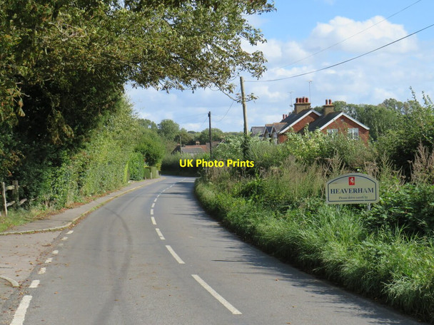 Photo 6"x4" Heaverham Road, Heaverham Crowdleham c2021