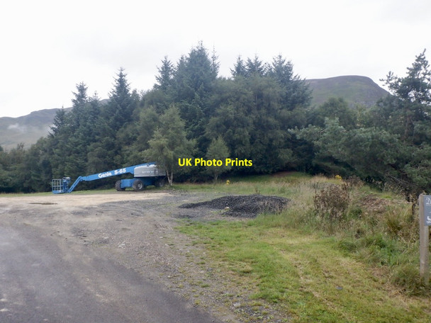 Photo 6"x4" Car park, Glen Shee Spittal of Glenshee c2021