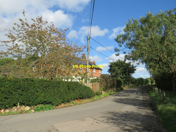 Photo 6"x4" Kemsing Road, near Wrotham Heaverham c2021 P1