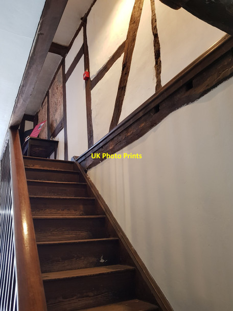 Photo 6"x4" Stairs in No 14, Friar Street, Worcester Worcester c2021