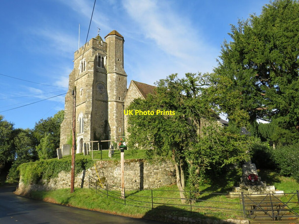 Photo 6"x4" All Saints Church, Birling Birling\/TQ6860 c2021