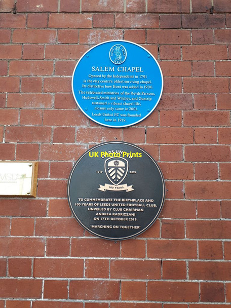 Photo 6"x4" Plaques on Salem Chapel Leeds\/SE3034 c2021
