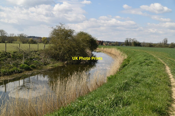 Photo 6"x4" Reading Sewer Stone in Oxney c2021