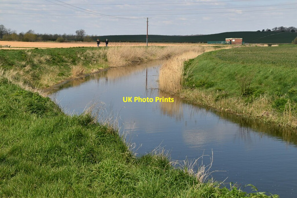 Photo 6"x4" Reading Sewer Stone in Oxney c2021