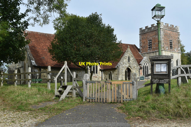 Photo 6"x4" Church of St John the Baptist, Boldre Boldre c2021 P1