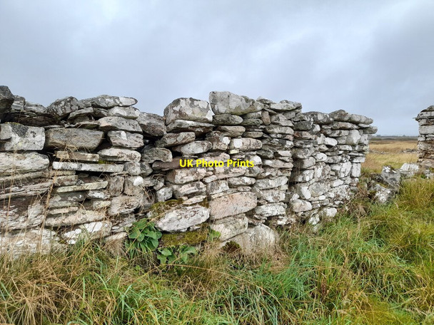 Photo 6"x4" Ruin, Tigh-a'-bheannaich Broubster c2021