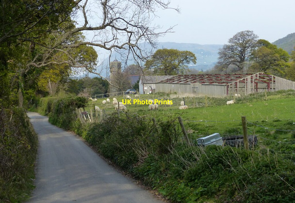 Photo 6"x4" Lane at Abergwyngregyn Abergwyngregyn c2019