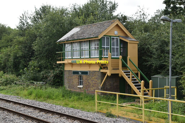 Photo 6"x4" Rye Signalbox Rye c2021