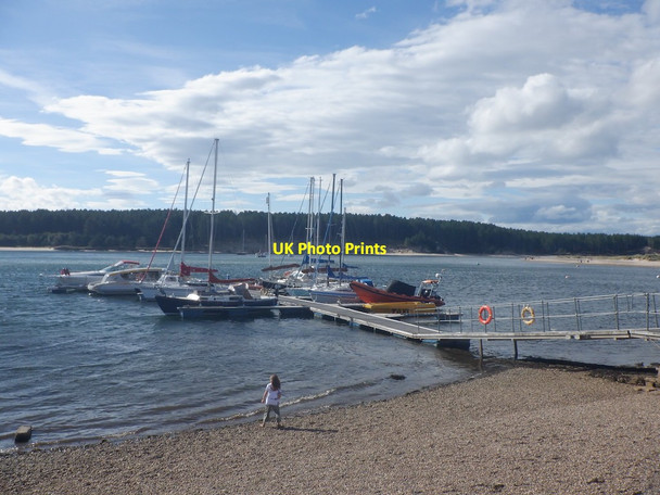Photo 6"x4" Landing stage, Findhorn Findhorn c2021