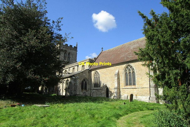 Photo 6"x4" Church of St. James the Great, Snitterfield Snitterfield c2021