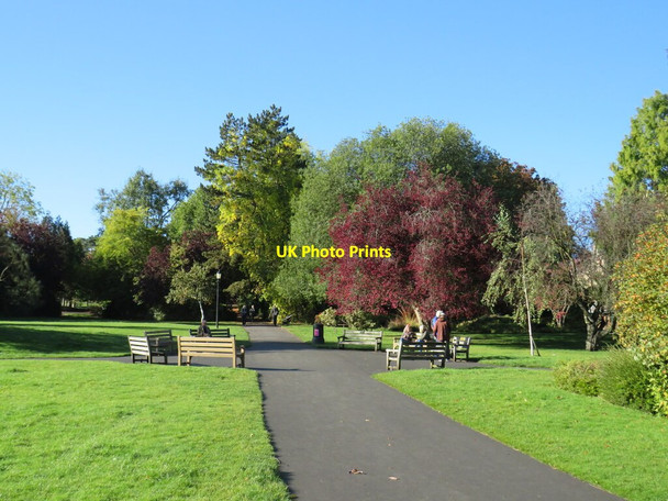 Photo 6"x4" Autumn colours in Valley Gardens, Harrogate Harrogate c2021