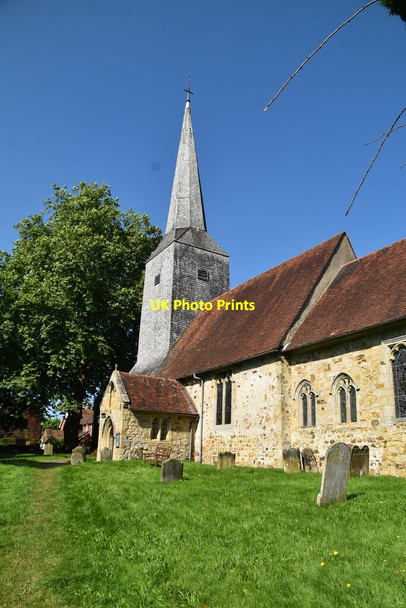 Photo 6"x4" Church of st Mary Cowden\/TQ4640 c2021