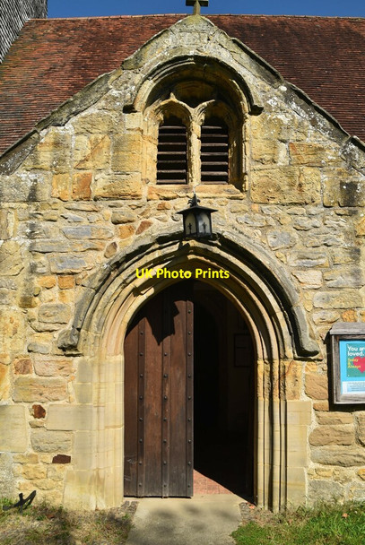 Photo 6"x4" Church of St Mary Cowden\/TQ4640 c2021