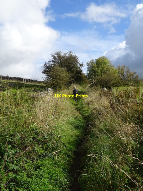 Photo 6"x4" The Limestone Way in Derbyshire Brassington c2021