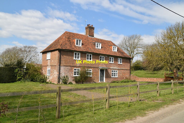 Photo 6"x4" Old Barrack Farmhouse Reading Street\/TQ9230 c2021