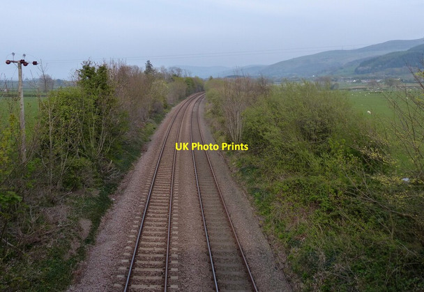 Photo 6"x4" Railway towards Llanfairfechan Tal-y-bont\/SH6070 c2019