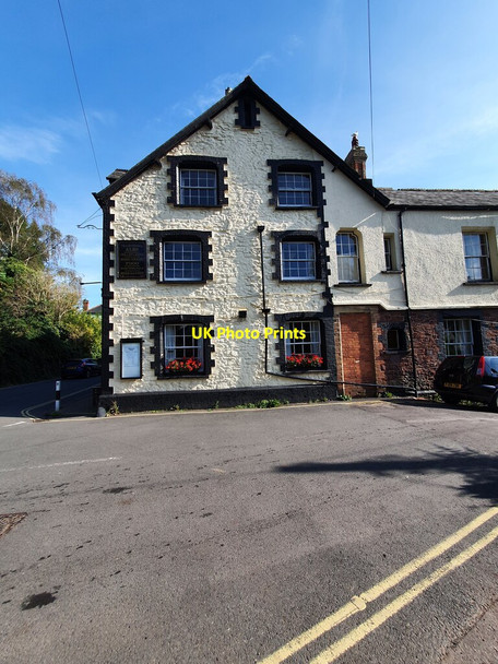 Photo 6"x4" Forestersv Arms Hotel, Dunster Dunster c2021