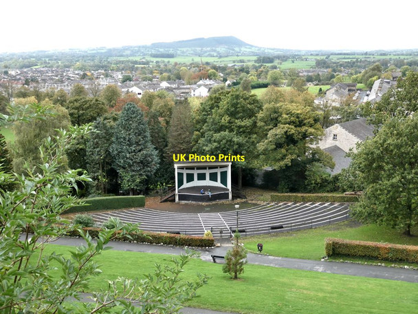 Photo 6"x4" Band stand, Clitheroe Castle Park Clitheroe\/SD7441 c2021