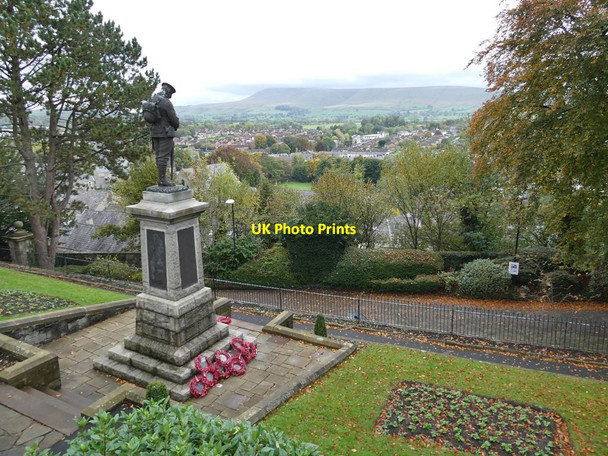 Photo 6"x4" Clitheroe War Memorial Clitheroe\/SD7441 c2021