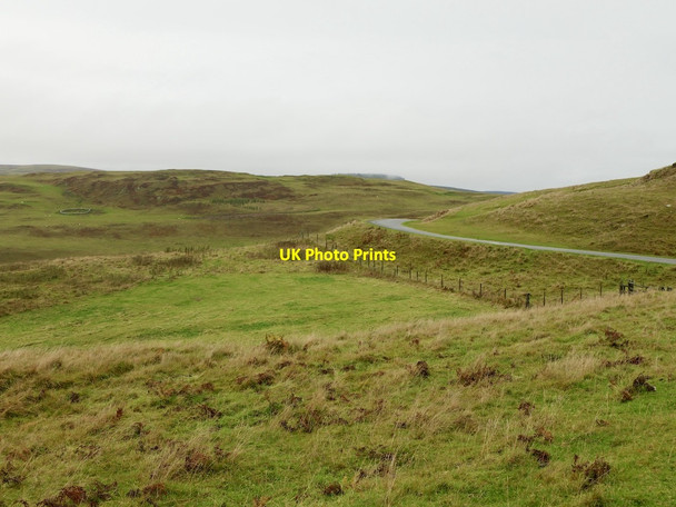 Photo 6"x4" Hill road to Roberton Wester Essenside c2021
