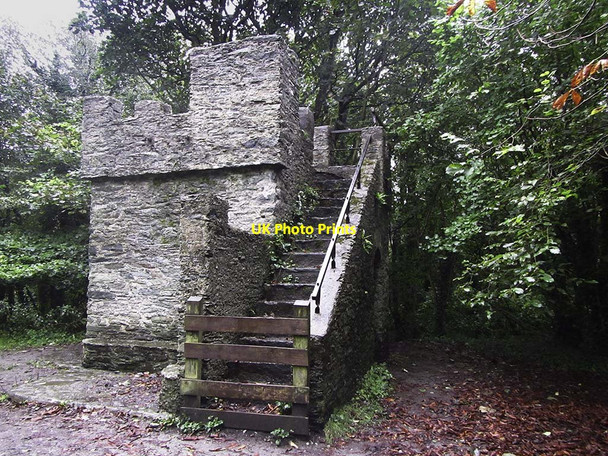 Photo 6"x4" The Betting Stand ( aka Rotten Tower ) Penrhos\/SH2781 c2021