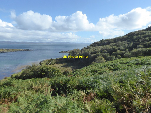 Photo 6"x4" Looking down to Tarbert Bay, Isle of Jura Tarbert\/NR6182 c2021