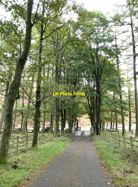 Photo 6"x4" Service road from Langden Intake Sykes\/SD6351 c2021