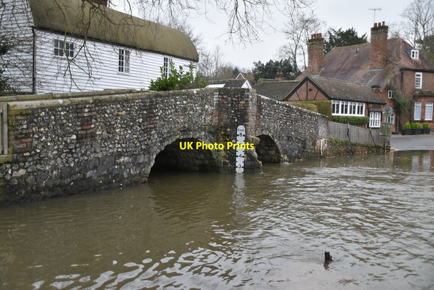 Photo 6"x4" Eynsford Bridge Eynsford c2020