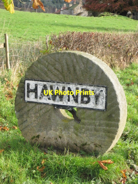 Photo 6"x4" Village Signpost near South Farm, Hawnby Hawnby c2017