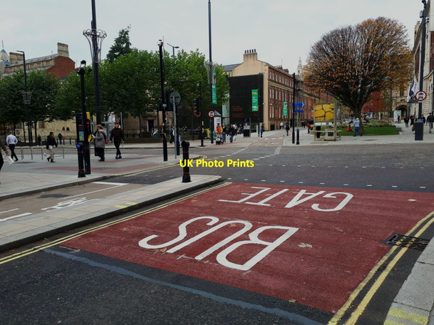 Photo 6"x4" Junction of Park Row and Headrow\/Westgate, Leeds Leeds\/SE3034 c2021