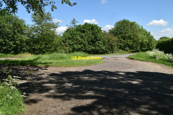 Photo 6"x4" Footpath junction Broad Green\/TL4439 c2021
