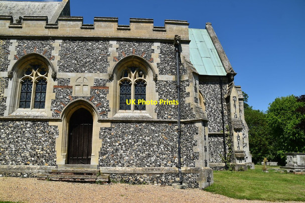 Photo 6"x4" Church of St Nicholas Elmdon\/TL4639 c2021