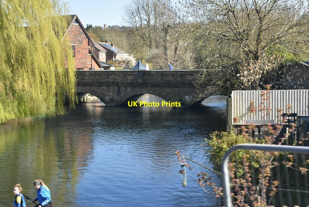 Photo 6"x4" Parish Road Bridge Chartham c2021