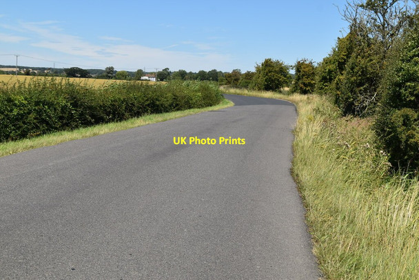 Photo 6"x4" Road across Romney Marshes Newchurch\/TR0531 c2020