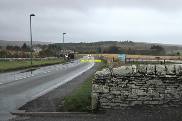 Photo 6"x4" A836 road passing through Reay Reay c2021